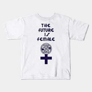 The Future Is FEMALE Kids T-Shirt